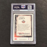 2008-09 Fleer NBA Rookie #220 Alexis Ajinca Signed Card PSA Slabbed Bobcats