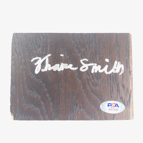 Zhaire Smith Signed Floorboard PSA/DNA Autographed Philadelphia 76ers