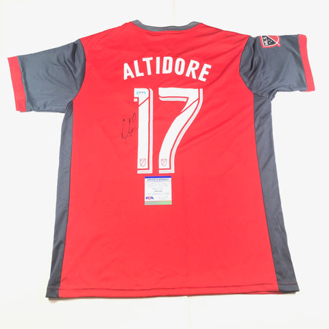 Jozy Altidore signed Jersey PSA/DNA Toronto FC autographed