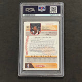 2005-06 Topps Total #165 Gerald Wallace Signed Card PSA Slabbed Bobcats