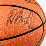 2017-18 Spurs Team Signed Basketball PSA/DNA Autographed Ball LOA