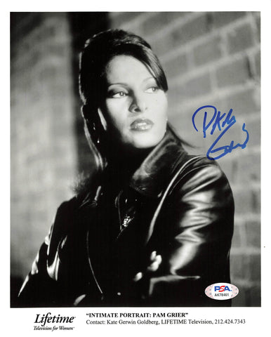 PAM GRIER Signed 8x10 photo PSA/DNA Autographed Jackie Brown