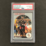 1990-91 NBA Hoops #243 Mark Bryant Signed Card PSA/DNA Slabbed Blazers