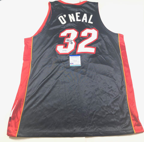 Shaquille O'Neal signed jersey PSA/DNA Miami Heat Autographed