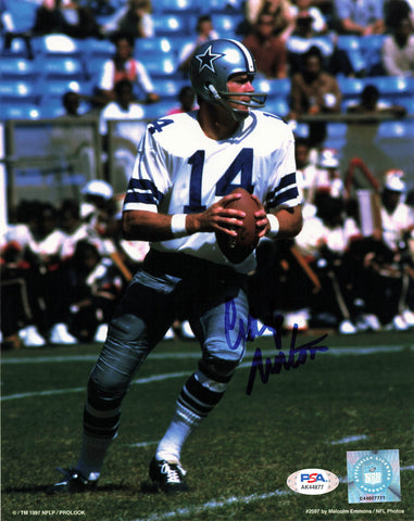 CRAIG MORTON signed 8x10 photo PSA/DNA Dallas Cowboys Autographed