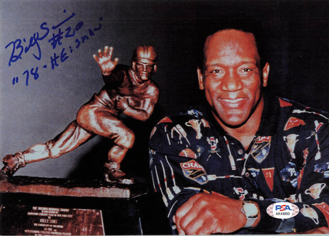 BILLY SIMS Signed 8x10 Photo PSA/DNA Oklahoma Sooners Autographed