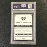 2016-17 Panini Complete #251 Dante Cunningham Signed Card AUTO 10 PSA Slabbed Pelicans