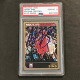 2014-15 NBA Hoops #178 Henry Sims Signed Card AUTO 10 PSA Slabbed 76ers
