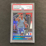 2020-21 Panini Prizm Draft Picks #57 Theo Maledon Signed Card AUTO PSA Slabbed RC Thunder