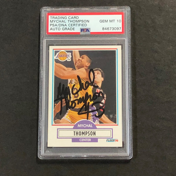 1988 Fleer MYCHAL THOMPSON outlet PSA 10