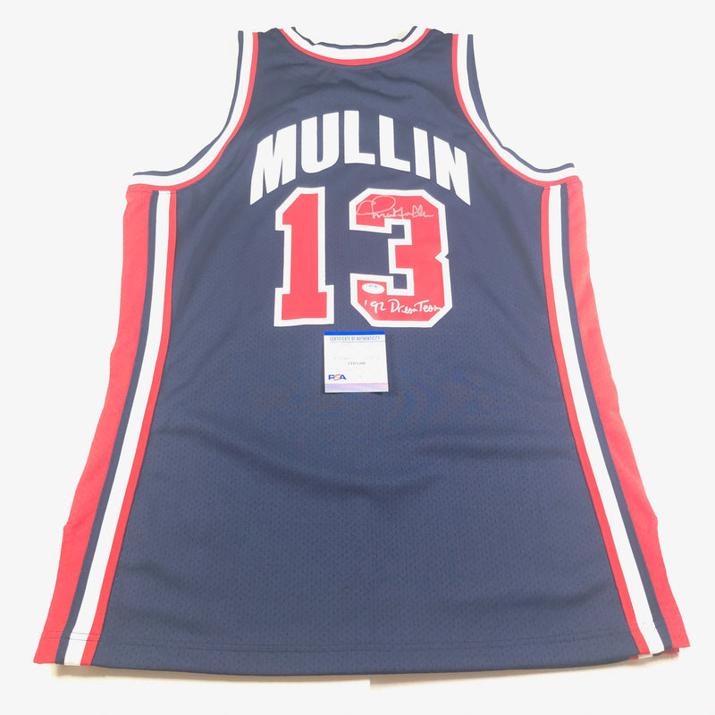 Chris Mullin Signed Jersey PSA/DNA Team USA Autographed Dream Team