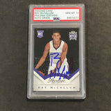 2013-14 Panini Prestige #193 Ray McCallum Signed Card Auto 10 PSA Slabbed RC Kings