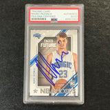 2015-16 NBA Hoops Faces of the Future #1 Mario Hezonja Signed Rookie Card AUTO PSA/DNA Slabbed RC Magic