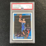 2016-17 NBA Hoops #206 Evan Fournier Signed Card AUTO PSA Slabbed Magic