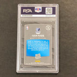 2017-18 Donruss Rated Rookie #156 Ivan Rabb Signed Card AUTO 10 PSA Slabbed RC Grizzlies