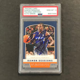 2012-13 Panini Basketball #138 Ramon Sessions Signed AUTO 10 PSA Slabbed Bobcats
