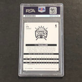 2013-14 NBA Hoops #276 Ray McCallum Signed Card AUTO GRADE 10 PSA Slabbed RC Kings