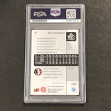 2011-12 SP Authentic #38 Chris Singleton Signed Card AUTO PSA Slabbed Florida State