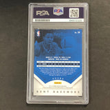 2013-14 Panini Prestige #54 KENT BAZEMORE Signed Card AUTO PSA Slabbed Warriors