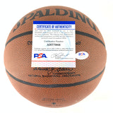 Adonal Foyle signed Spalding Basketball PSA/DNA Warriors Autographed