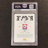 2012-13 PANINI Marquee #497 LAVOY ALLEN Signed Card AUTO PSA Slabbed 76ers