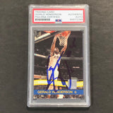 2010-11 Panini Donruss #158 Gerald Henderson Signed AUTO PSA Slabbed Bobcats