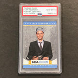 2012-13 Panini NBA Hoops #290 Evan Fournier Signed Card AUTO GRADE 10 PSA/DNA Nuggets