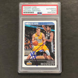 2014-15 NBA Hoops #67 Timofey Mozgov Signed AUTO PSA Slabbed Nuggets