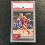 2016-17 Panini Prestige #63 Ryan Anderson Signed Card AUTO PSA Slabbed Rockets