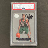 2012-13 NBA Panini Totally Certified #261 John Henson Signed Card AUTO GRADE 10 PSA Slabbed