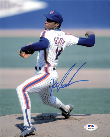 DWIGHT GOODEN signed 8x10 photo PSA/DNA New York Mets Autographed