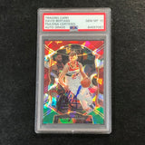 2020-21 Panini Select #28 Davis Bertans Signed Card AUTO 10 PSA/DNA Slabbed Wizards