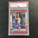 2015-16 Donruss #154 Timofey Mozgov Signed AUTO 10 PSA Slabbed Cavaliers