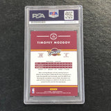 2015-16 Donruss #154 Timofey Mozgov Signed AUTO 10 PSA Slabbed Cavaliers