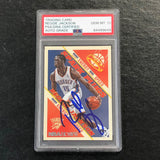 2013-14 NBA HOOPS SPARK PLUGS #17 Reggie Jackson Signed Card Auto 10 PSA/DNA Slabbed Thunder