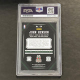 2013-14 Panini Pinnacle #174 John Henson Signed Card AUTO GRADE 10 PSA Slabbed Bucks