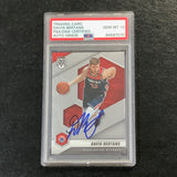 2020 Panini Mosaic #172 Davis Bertans Signed Card AUTO 10 PSA/DNA Slabbed Wizards