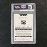 2018-19 NBA Hoops #9 Bradley Beal Signed Card AUTO 10 PSA Slabbed Wizards