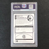 2021-22 NBA Hoops #102 Tim Hardaway Jr. Signed Card AUTO 10 PSA Slabbed Mavericks