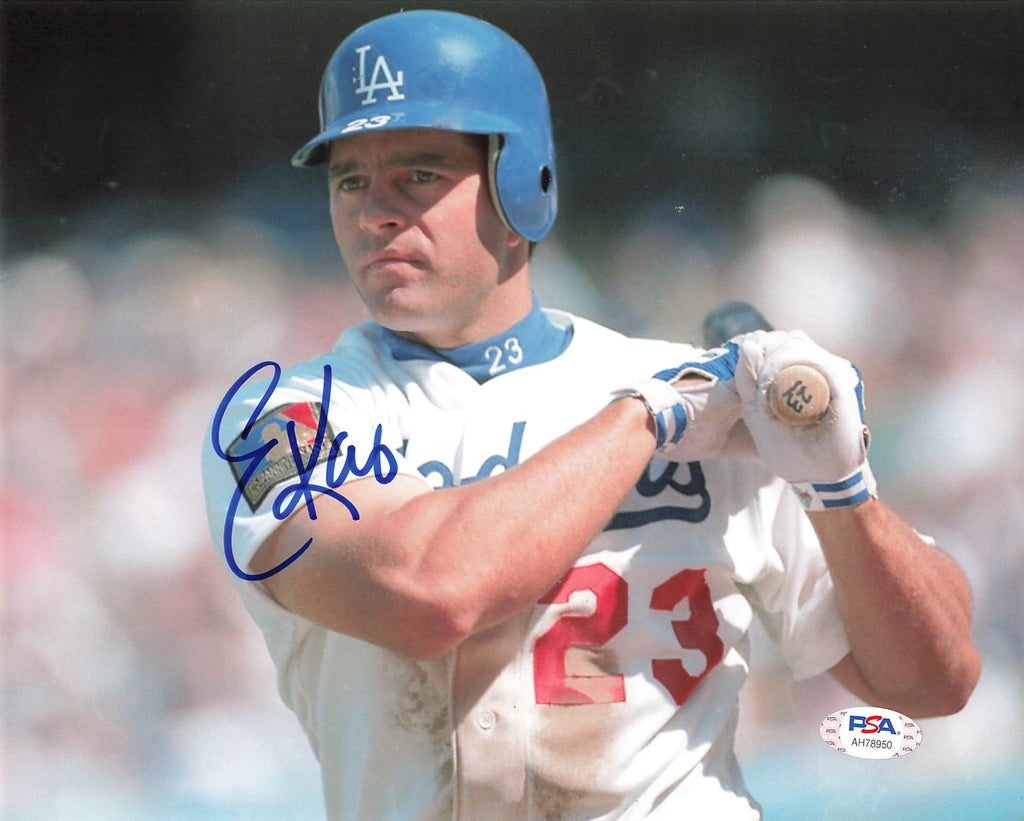 AUTOGRAPHED ERIC KARROS 8X10 Los Angeles Dodgers photo - Main Line  Autographs