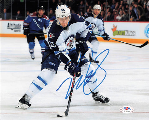 Mark Scheifele signed 8x10 photo PSA/DNA Winnipeg Jets Autographed