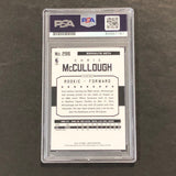 2015-16 NBA Hoops #286 Chris McCullough Signed Card AUTO 10 PSA Slabbed Nets