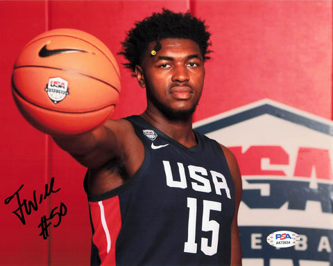 TREVION WILLIAMS signed 8x10 photo PSA/DNA USA Basketball Autographed