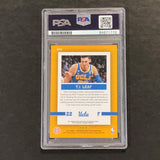 2017 Contenders Draft Picks #13 TJ Leaf Signed Card AUTO 10 PSA Slabbed UCLA