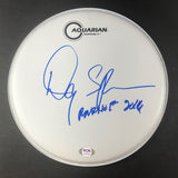 DANNY SERAPHINE signed Drumhead PSA/DNA Chicago autographed