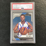 2016-17 Panini Prizm  #207 Ish Smith Signed Card AUTO PSA Slabbed Pistons