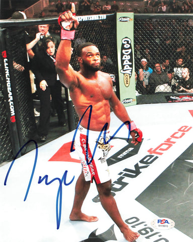Tyron Woodley signed 8x10 photo PSA/DNA UFC MMA Autographed