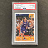 2013-14 Panini NBA Hoops #66 Luis Scola Signed Card AUTO PSA/DNA Slabbed Pacers