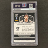 2012-13 Panini Basketball #293 Tornike Shengelia Signed Card PSA Slabbed Nets