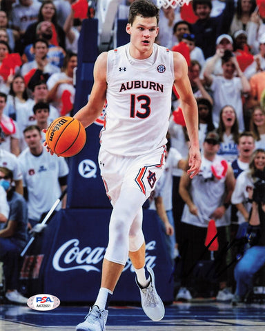 WALKER KESSLER signed 8x10 photo PSA/DNA Auburn Tigers Autographed